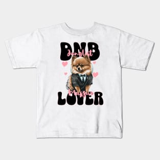 DNB -  Lover Pomeranian Junglist (Black) Kids T-Shirt